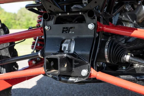 Vista 8 de Rough Country Placa de enganche receptor de 2" para Honda Talon 2019-2022 - 92028 Negro