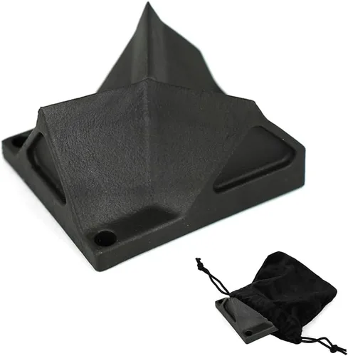 Mini divisor de madera portátil para leña para estufa de leña, chimenea y hogueras, divisor de troncos pequeño manual negro, 1.3 libras, ligero