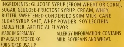 Vista 4 de Werther's Original Caramelos duros rellenos de caramelo cremoso (2.65 onzas), paquete de 3