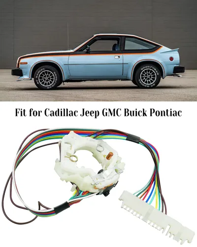 Vista 2 de Interruptor de señal de giro D6262D apto para Plymouth Dodge Jeep GMC Cadillac Oldsmobile Chevrolet Pontiac Buick 1976-2002, interruptor