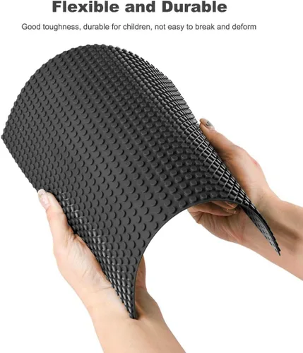 Vista 2 de LVHERO - Placas base clásicas para construcción de ladrillos 100% compatibles con todas las marcas principales - Placa base de 10 x 10 pulgadas