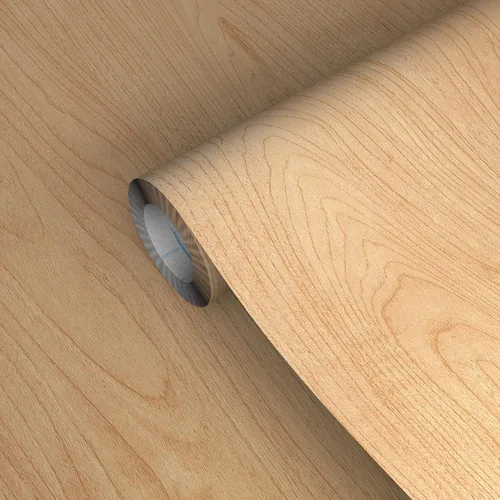 Vista 48 de GSCIT Club Banda de Borde de Abedul, rollo de 1 1/2 pulgadas x 25 pies de Banda de Borde de Chapa Preencolada Flexible, Banda de Cinta de Madera Real