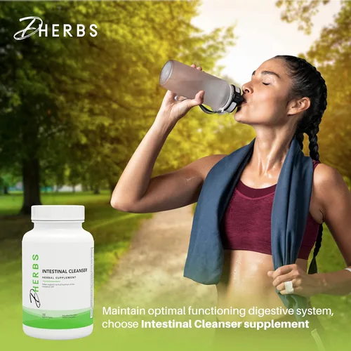 Vista 7 de DHerbs Suplemento de digestión limpiador intestinal, 100 cápsulas vegetarianas, cápsulas de limpieza del sistema digestivo hechas con hierbas puras