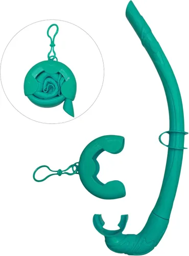 Vista 7 de H2ODYSSEY Snorkel SS-9 Pro Roll - Esnórquel enrollable ultra compacto - Equipo de buceo que ahorra espacio - Perfecto para viajes y almacenamiento