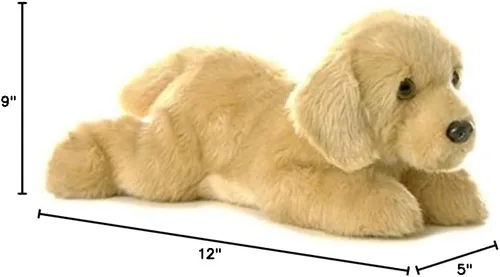 Aurora World Goldie Golden Retriever Labrador Dog Set de regalo (juego de regalo para perro Labrador 1)