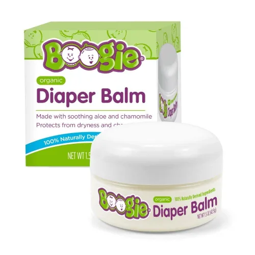 Boogie Bálsamo para erupción de pañales para bebé, certificado orgánico USDA, fabricado con ingredientes derivados naturalmente, 1.5 onzas (paquete