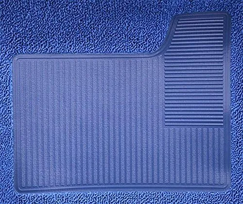 Vista 3 de ACC Alfombra automotriz compatible con Chevrolet Camaro 1967 a 1969, 2 piezas (501-negro 80-20 bucle)