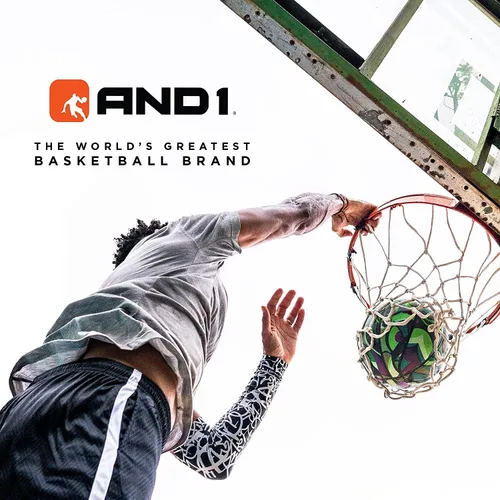 Vista 5 de AND1 Xcelerate Rubber Basketball: Official Regulation Streetball, Made for Indoor/Outdoor