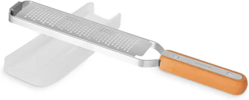 Vista 8 de Full Circle Grate Expectations, Stainless Steel Coarse Grater with Innovative Food Catcher - Precision, Effective Grating Perfect for Cheese