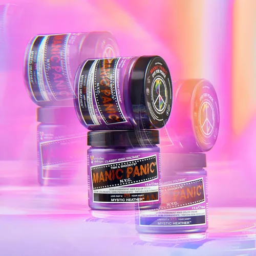 Vista 90 de Manic Panic - Crema clásica para teñir los cabellos de color naranja psicodélico y estilo atardecer. Fórmula semi-permanente.