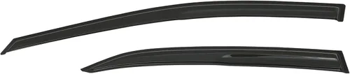 Vista 6 de Deflector de ventana lateral, viseras de humo oscuro, protectores de lluvia, juego de 4 piezas para Toyota 2018-2020 para Camry
