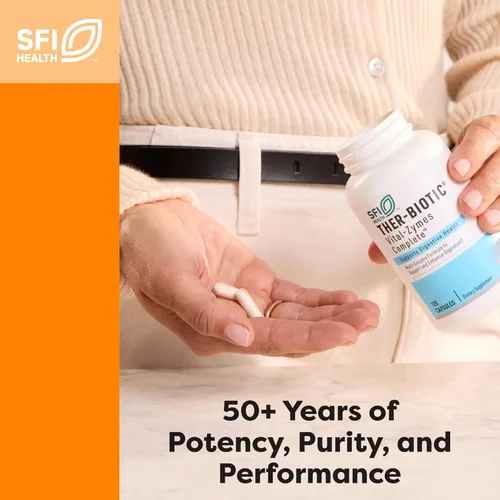 Vista 7 de SFI Health Klaire Labs L-teanina - 100 mg de sunteanina para promover la relajación (60 cápsulas)