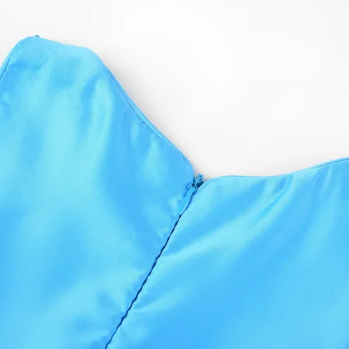 Vista 5 de Uhnice Vestido de lentejuelas sin mangas para niña pequeña con diseño de arco iris para fiesta de boda, Arco iris