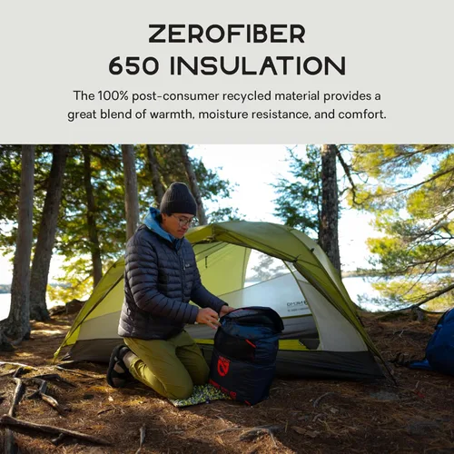 Vista 3 de NEMO Equipment Tempo Sacos de dormir sintéticos de 20 y 35 grados para hombre y mujer