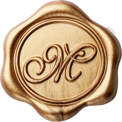 Vista 42 de Yoption Calcomanías para sello de cera con inicial H, paquete de 100 calcomanías autoadhesivas de oro antiguo para bodas, fiestas, cumpleaños