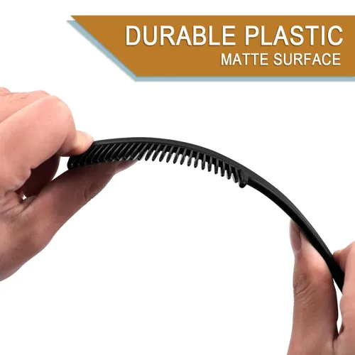 Vista 5 de 25 peines a granel envueltos individualmente, coloridos peines para el cabello, peines a granel para personas sin hogar envueltos individualmente