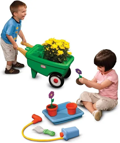 Vista 3 de Little Tikes – Carro de jardín y carretilla 2 en 1