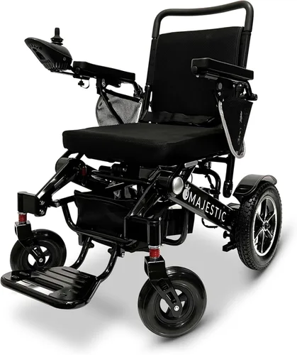 Majestic 7000 - Sillas de ruedas eléctricas para adultos, silla de ruedas eléctrica plegable automática, capacidad de peso de 350 libras, rango de