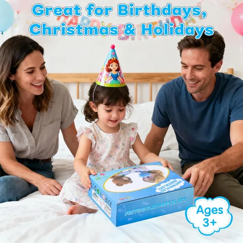 Vista 7 de Gifts2U Kit de dentista para niños, juego de médico de simulación de 42