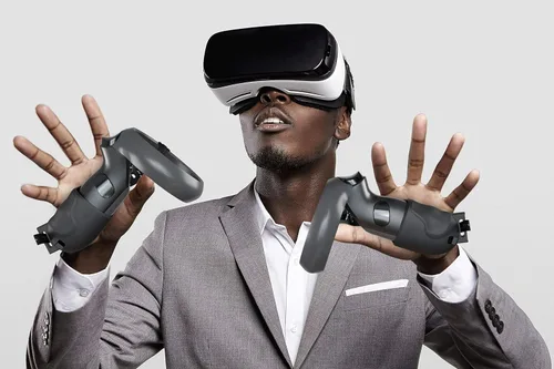 Vista 6 de Skywin Grip For Controllers - Anti Drop Touch Grip For Controllers - Compatible with Oculus Rift S and Quest VR Controllers