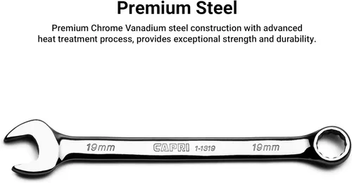 Vista 3 de Capri Tools Llave combinada de 12 puntos, métrica (6 mm)