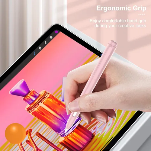 Vista 6 de Moko Funda protectora compatible con Apple Pencil Pro, Apple Pencil de 2ª generación, funda protectora retráctil para Apple Pencil con clip, funda