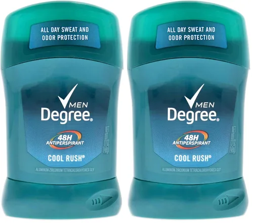 Vista 4 de Degree Dry Protection Antitranspirant & Cool Rush desodorante en barra para hombres, 1.7 onzas