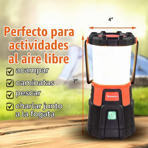 Vista 7 de Blazin Bola de fuego Linternas más brillantes alimentadas por batería Linterna LED de huracán Emergencia, tormenta, antorcha de camping