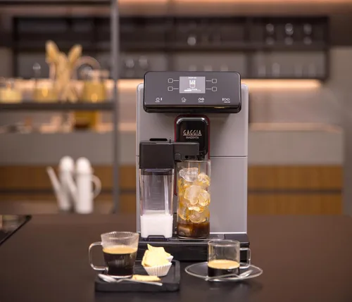 Vista 10 de Gaggia Magenta Prestige Over Ice Máquina automática de café expreso Moonlight Gris