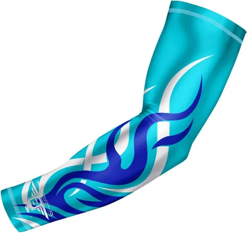 Vista 8 de Bucwild Sports Flame Fire Compression Arm Sleeve for Women & Men Durable, Snug Fit for Long-Lasting Shape Retention