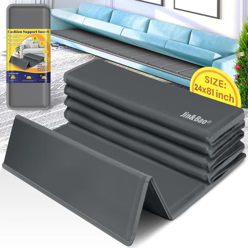 Vista 23 de Jin&Bao Soporte de cojín de sofá para flacidez, cojín de sofá de madera maciza resistente, soporte de 21 a 45 pulgadas para sofá biplaza, soporte