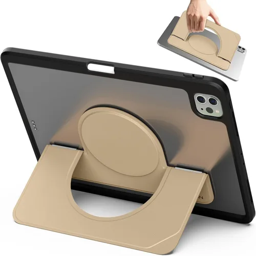 Vista 9 de Nillkin Soporte adhesivo delgado para iPad, soporte multiángulo para tablet con parte trasera magnética para iPad/Galaxy Tab y todas las tabletas