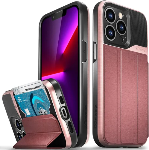 Vista 16 de VENA vCommute - Funda tipo cartera compatible con Apple iPhone 11 (6.1 pulgadas 2019), (protección contra caídas de grado militar) con tapa y ranura
