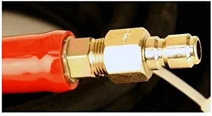 Vista 3 de 6000 PSI NEGRO 2 Wire Braid Pressure Washer Hose 50' w/Acopladores