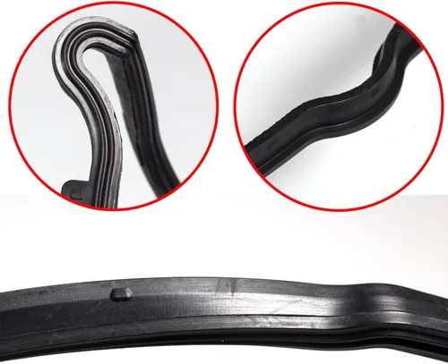 Vista 5 de VS50777R solo para aluminio Nissan Altima 2.5 junta de tapa de válvula con 4 sellos de chispa, código de motor Rogue Sentra 2.5L QR25DE 2007 2008