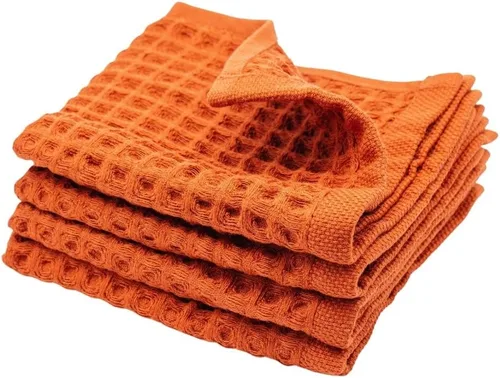 Vista 26 de sea me at home Juego de toallitas de baño tipo gofre, 100% algodón turco (surtido)