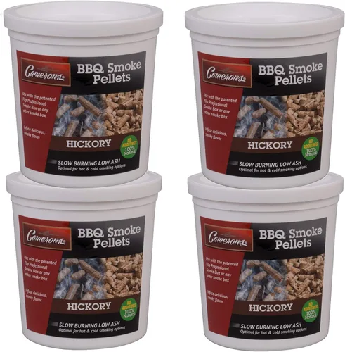 Vista 14 de Camerons Gránulos de madera para ahumar (manzana, 4 pintas) – Gránulos de barbacoa secos al horno – 100% madera natural para parrilla ahumadora