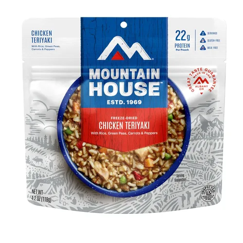 Vista 12 de Mountain House Pasta Primavera Comida liofilizada para mochileros y camping Vegetariana 2 porciones