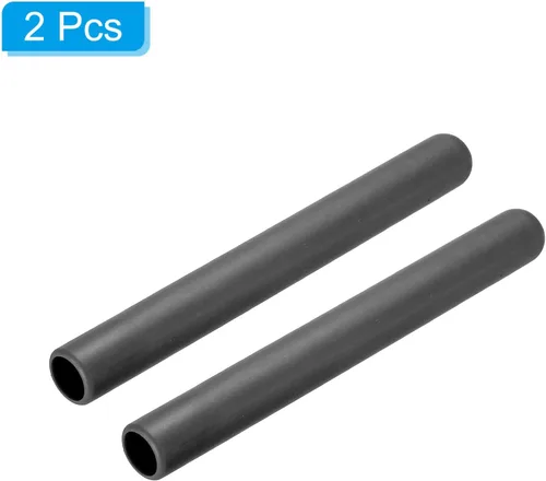 Vista 3 de PATIKIL Empuñaduras de baquetas antideslizantes para percusión instrumentos musicales de percusión, color negro, 2