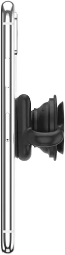 Vista 5 de PopSockets Soporte para teléfono multisuperficie, soporte universal para teléfono, soporte para teléfono, versión 2 - negro