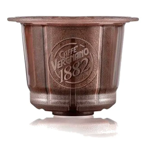 Vista 7 de Caffe Vergnano Cremoso Espresso Cápsulas Compatible con máquinas Nespresso Original Line Compostable 10 unidades (5 oz) Importado de Italia