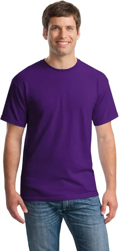 Vista 168 de Gildan Camiseta G500 para hombre Ceniza/baya