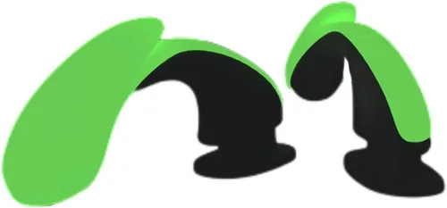 Zureto Un par de aletas de tiburón deslizantes, pantuflas Cloud Shark de repuesto, aletas superiores de repuesto, accesorios de bricolaje