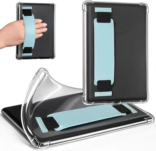 Vista 20 de CoBak Funda transparente para Kindle Paperwhite 11.ª generación 2021 y Edición Signature (6.8") - Funda trasera de silicona ligera y resistente a