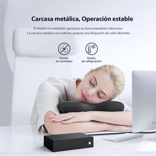 Vista 5 de Tenda Interruptor Gigabit de 5 puertos, conmutador Ethernet no administrado, divisor de red con optimización de tráfico, Plug & Play, interruptor