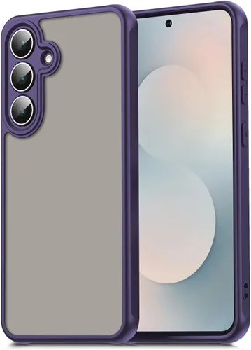 Vista 48 de Funda Qiinogow compatible con Samsung Galaxy A23 4G/5G, cubierta delgada para teléfono con absorción de golpes, funda protectora de fibra de carbono