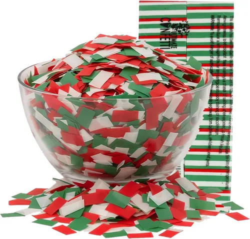 Vista 20 de Ultimate Confetti, Confeti Biodegradable Azul Bebé - Confeti de Papel de Seda Rectangular Revoloteante para Uso en Cañones y Lanzadores – Confeti