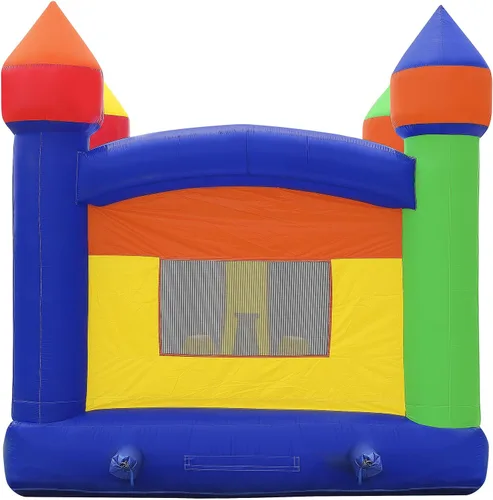 Vista 5 de Casa inflable de grado comercial HQ, 100% PVC, castillo saltador inflable solo para deportes
