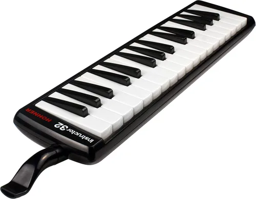 Hohner 32B Melódica tipo piano de color negro