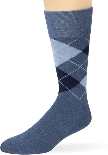 Vista 3 de KM Legend Men's Dress Socks Classic Fine Lightweight for Formal and Casual Wear (5 Pair Pack)